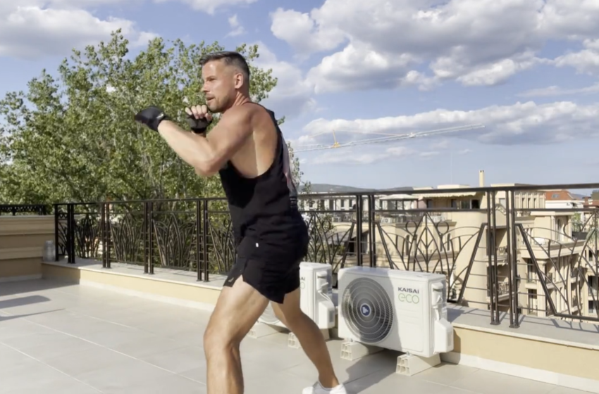 New Martial arts training scene